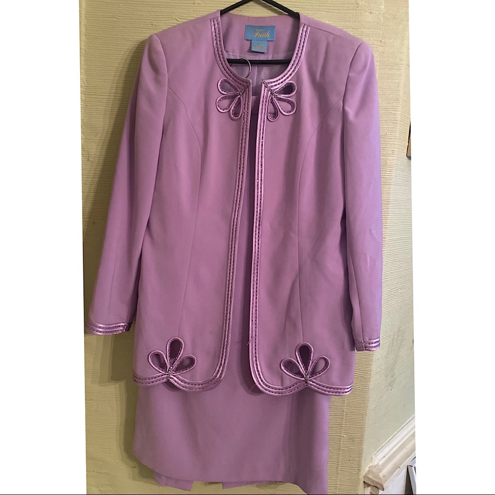 Light Lavender Skirt Set